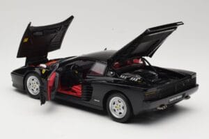Ferrari Testarossa Czarny Kyosho 1:18 08425BK Metal — zdjęcie 5 z 8