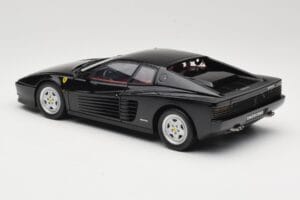 Ferrari Testarossa Czarny Kyosho 1:18 08425BK Metal — zdjęcie 7 z 8
