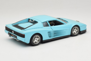 Ferrari Testarossa Borsenmodell 1997 Limitowana Edycja Niebieski Bburago 1:18 B002 Metal — zdjęcie 3 z 8