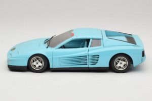 Ferrari Testarossa Borsenmodell 1997 Limitowana Edycja Niebieski Bburago 1:18 B002 Metal — zdjęcie 4 z 8
