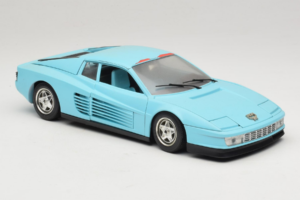 Ferrari Testarossa Borsenmodell 1997 Limitowana Edycja Niebieski Bburago 1:18 B002 Metal — zdjęcie 6 z 8