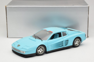 Ferrari Testarossa Borsenmodell 1997 Limitowana Edycja Niebieski Bburago 1:18 B002 Metal — zdjęcie 8 z 8
