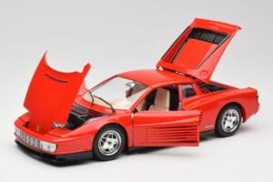 Ferrari Testarossa Czerwony Bburago 1:18 3019 Metal — zdjęcie 2 z 8