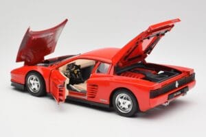 Ferrari Testarossa Czerwony Bburago 1:18 3019 Metal — zdjęcie 5 z 8