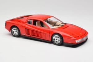 Ferrari Testarossa Czerwony Bburago 1:18 3019 Metal — zdjęcie 6 z 8
