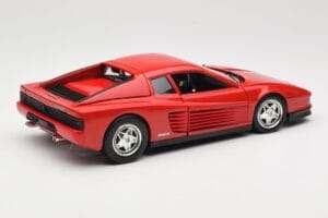 Ferrari Testarossa Czerwony Hot Wheels 1:18 23918 Metal — zdjęcie 3 z 8
