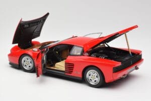 Ferrari Testarossa Czerwony Kyosho 1:18 08422R Metal — zdjęcie 5 z 8