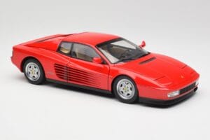 Ferrari Testarossa Czerwony Kyosho 1:18 08422R Metal — zdjęcie 6 z 8