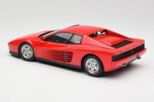 Ferrari Testarossa Czerwony Kyosho 1:18 08422R Metal — zdjęcie 7 z 8