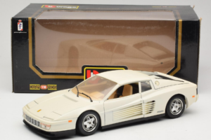 Ferrari Testarossa Biały Bburago 1:18 3019-W1 Metal — zdjęcie 8 z 8