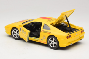 Ferrari F355 Berlinetta Żółty Wyścigowy Solido 1:18 9009-Y1 Metal — zdjęcie 5 z 8