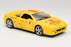 Ferrari F355 Berlinetta Żółty Wyścigowy Solido 1:18 9009-Y1 Metal — zdjęcie 6 z 8