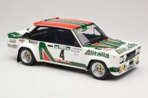 Fiat 131 Abarth #5 M. Alen / I. Kivimaki Rally Portugal 1978 Otto 1:12 G093 Żywica — zdjęcie 4 z 6