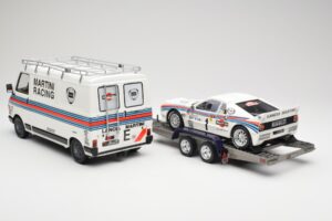 Fiat 242 & Lancia 037 Group B #1 W. Rohrl / C. Geistdorfer Rally Monte Carlo 1983 Otto 1:18 OT360 Żywica — zdjęcie 2 z 7