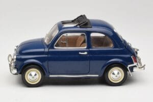 Fiat 500 L Niebieski Bburago 1:18 3327 Metal — zdjęcie 4 z 8