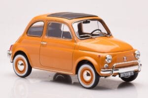 Fiat 500 L Pasitano Żółty Norev 1:18 187775 Metal — zdjęcie 4 z 6