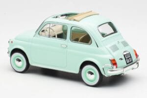 Fiat 500L Pastel Niebieski Norev 1:18 187777 Metal — zdjęcie 5 z 6