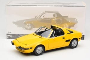 Fiat X1/9 Żółty Minichamps 1:18 100121664 Metal — zdjęcie 8 z 8