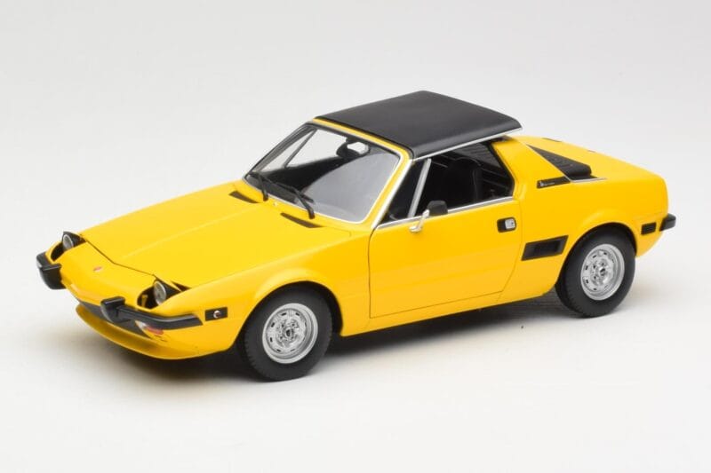 Fiat X1/9 Żółty Minichamps 1:18 100121664 Metal