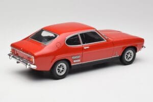 Ford Capri Mk1 1700 GT Czerwony Minichamps 1:18 180089001 Metal — zdjęcie 3 z 8