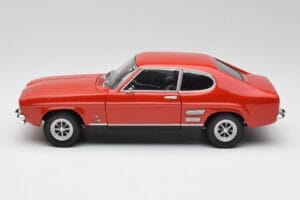 Ford Capri Mk1 1700 GT Czerwony Minichamps 1:18 180089001 Metal — zdjęcie 4 z 8