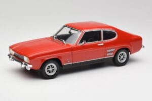 Ford Capri Mk1 1700 GT Czerwony Minichamps 1:18 180089001 Metal