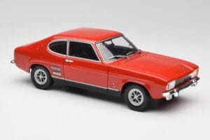 Ford Capri Mk1 1700 GT Czerwony Minichamps 1:18 180089001 Metal — zdjęcie 6 z 8