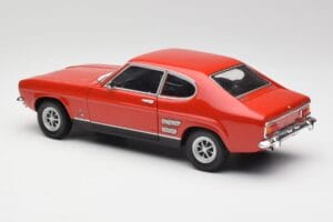 Ford Capri Mk1 1700 GT Czerwony Minichamps 1:18 180089001 Metal — zdjęcie 7 z 8