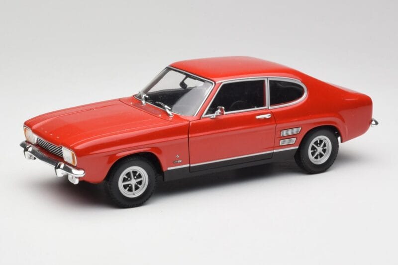 Ford Capri Mk1 1700 GT Czerwony Minichamps 1:18 180089001 Metal