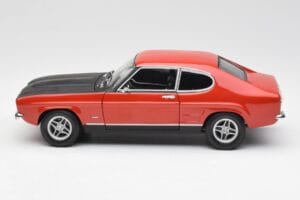 Ford Capri Mk1 2600 RS Czerwono-Czarny Minichamps 1:18 180089071 Metal — zdjęcie 4 z 8