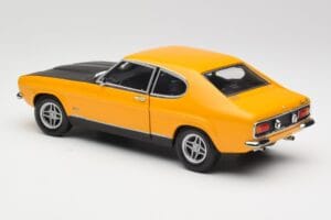Ford Capri 2600 RS Signal Żółty Z Czarnym Minichamps 1:18 180089070 Metal — zdjęcie 7 z 8