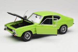 Ford Capri Mk1 RS 2600 Zielony i Czarny Minichamps 1:18 150089075 Metal — zdjęcie 2 z 8