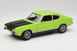 Ford Capri Mk1 RS 2600 Zielony i Czarny Minichamps 1:18 150089075 Metal