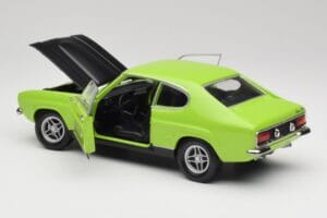 Ford Capri Mk1 RS 2600 Zielony i Czarny Minichamps 1:18 150089075 Metal — zdjęcie 5 z 8