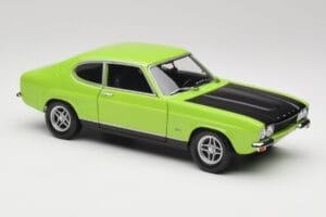 Ford Capri Mk1 RS 2600 Zielony i Czarny Minichamps 1:18 150089075 Metal — zdjęcie 6 z 8