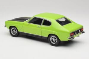 Ford Capri Mk1 RS 2600 Zielony i Czarny Minichamps 1:18 150089075 Metal — zdjęcie 7 z 8