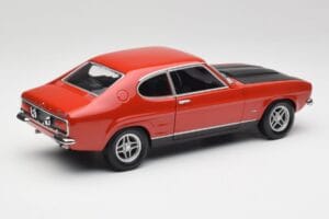 Ford Capri Mk1 RS 2600 Czerwony i Czarny Minichamps 1:18 150089076 Metal — zdjęcie 3 z 8