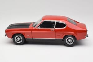 Ford Capri Mk1 RS 2600 Czerwony i Czarny Minichamps 1:18 150089076 Metal — zdjęcie 4 z 8