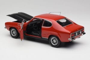 Ford Capri Mk1 RS 2600 Czerwony i Czarny Minichamps 1:18 150089076 Metal — zdjęcie 5 z 8