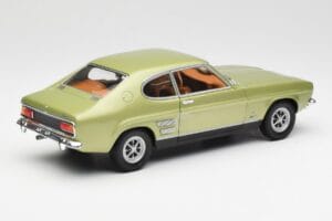 Ford Capri Mk1 Jasny Zielony Metallic Minichamps 1:18 18008900 Metal — zdjęcie 3 z 8