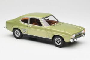 Ford Capri Mk1 Jasny Zielony Metallic Minichamps 1:18 18008900 Metal — zdjęcie 6 z 8