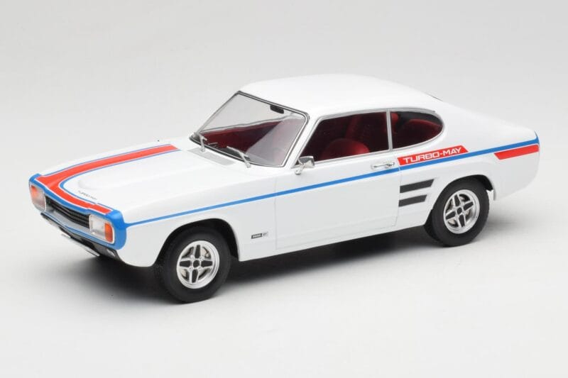 Ford Capri Mk1 GT Turbo Biały MCG 1:18 MCG18539 Metal