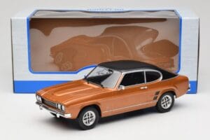 Ford Capri Mk1 GXL Brown Metallic MCG 1:18 MCG18537 Metal — zdjęcie 6 z 6
