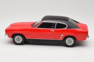 Ford Capri Mk1 Czerwony MCG 1:18 MCG18083 Metal — zdjęcie 3 z 6
