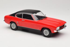 Ford Capri Mk1 Czerwony MCG 1:18 MCG18083 Metal — zdjęcie 4 z 6