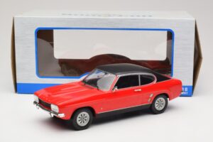 Ford Capri Mk1 Czerwony MCG 1:18 MCG18083 Metal — zdjęcie 6 z 6