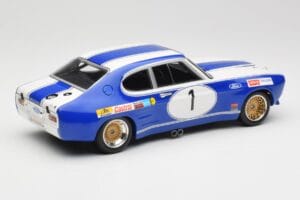 Ford Capri Mk1 RS 2600 #1 D. Glemser Ford Deutschland Winner Brno ETCC 1972 Minichamps 1:18 155728501 Metal — zdjęcie 2 z 6