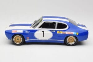 Ford Capri Mk1 RS 2600 #1 D. Glemser Ford Deutschland Winner Brno ETCC 1972 Minichamps 1:18 155728501 Metal — zdjęcie 3 z 6
