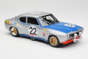 Ford Capri Mk1 RS 2600 #22 Ford Koln D. Glemser / A. Soler-Roig Winners 24 Hours of Spa 1971 Minichamps 1:18 155718522 Metal — zdjęcie 4 z 6