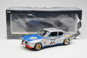 Ford Capri Mk1 RS 2600 #22 Ford Koln D. Glemser / A. Soler-Roig Winners 24 Hours of Spa 1971 Minichamps 1:18 155718522 Metal — zdjęcie 6 z 6